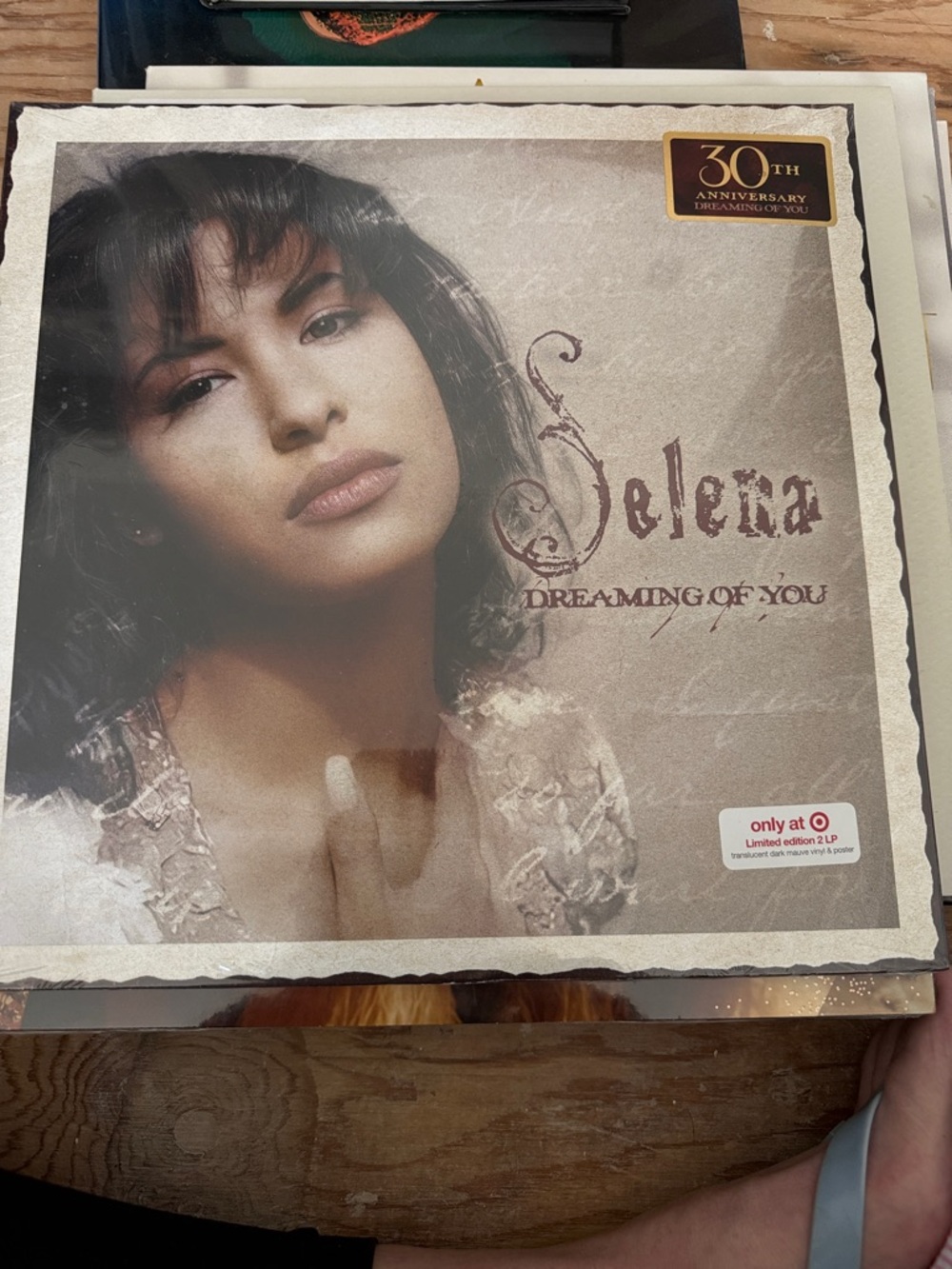 Selena 'Dreaming of You' Vinyl Record - Beige/Tan Cover